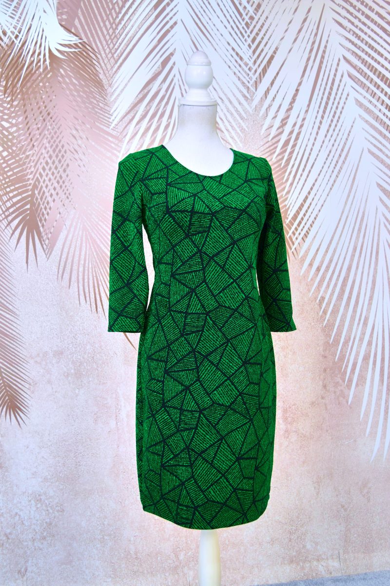 Rochie eleganta verde Annabella