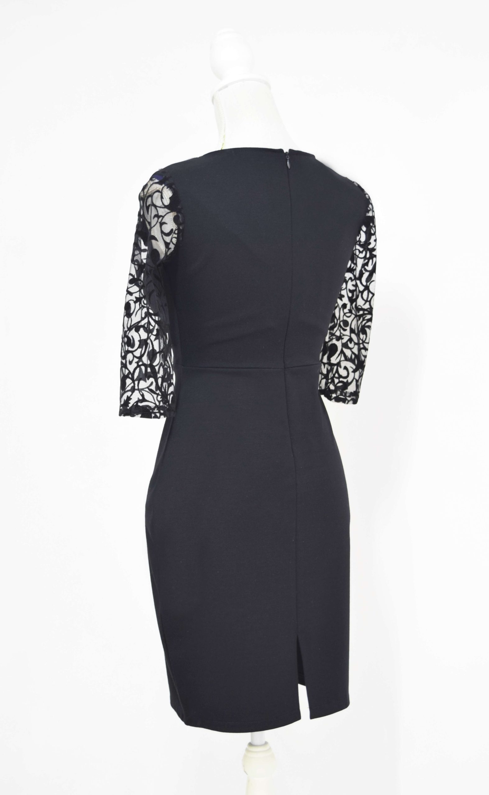 Rochie eleganta neagra Nicola - 4 | YEO