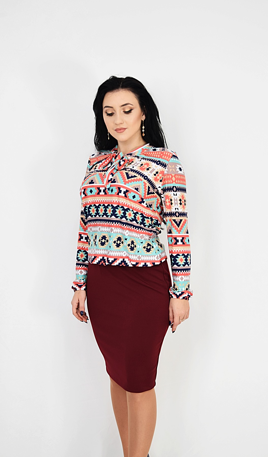 Bluza cu motive Ilinca - 3 | YEO