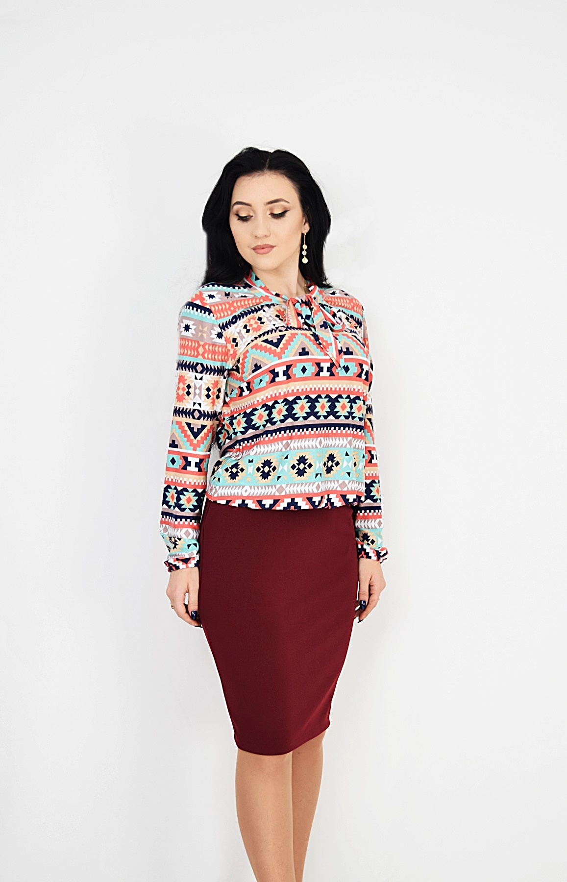 Bluza cu motive Ilinca - 2 | YEO