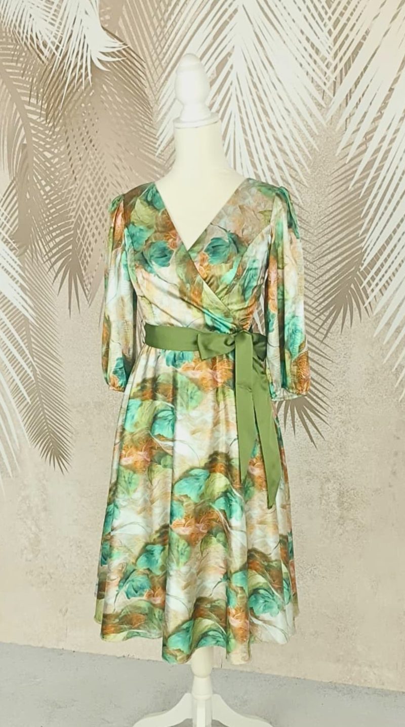 Rochie eleganta cu imprimeu Smaranda