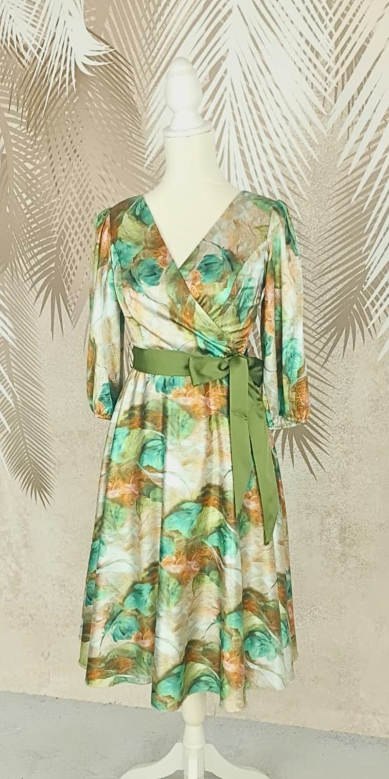 Rochie eleganta cu imprimeu Smaranda