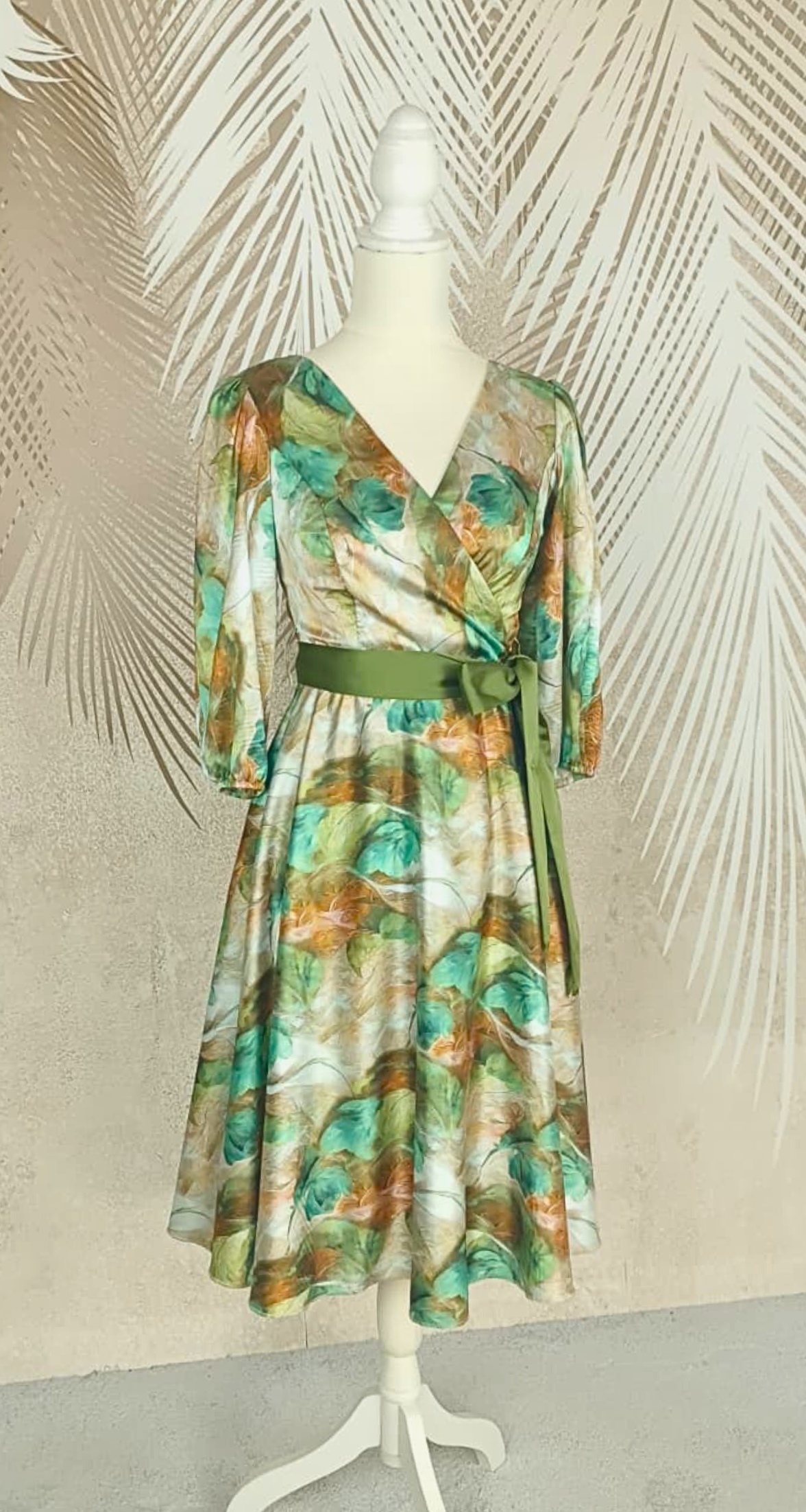 Rochie eleganta cu imprimeu Smaranda