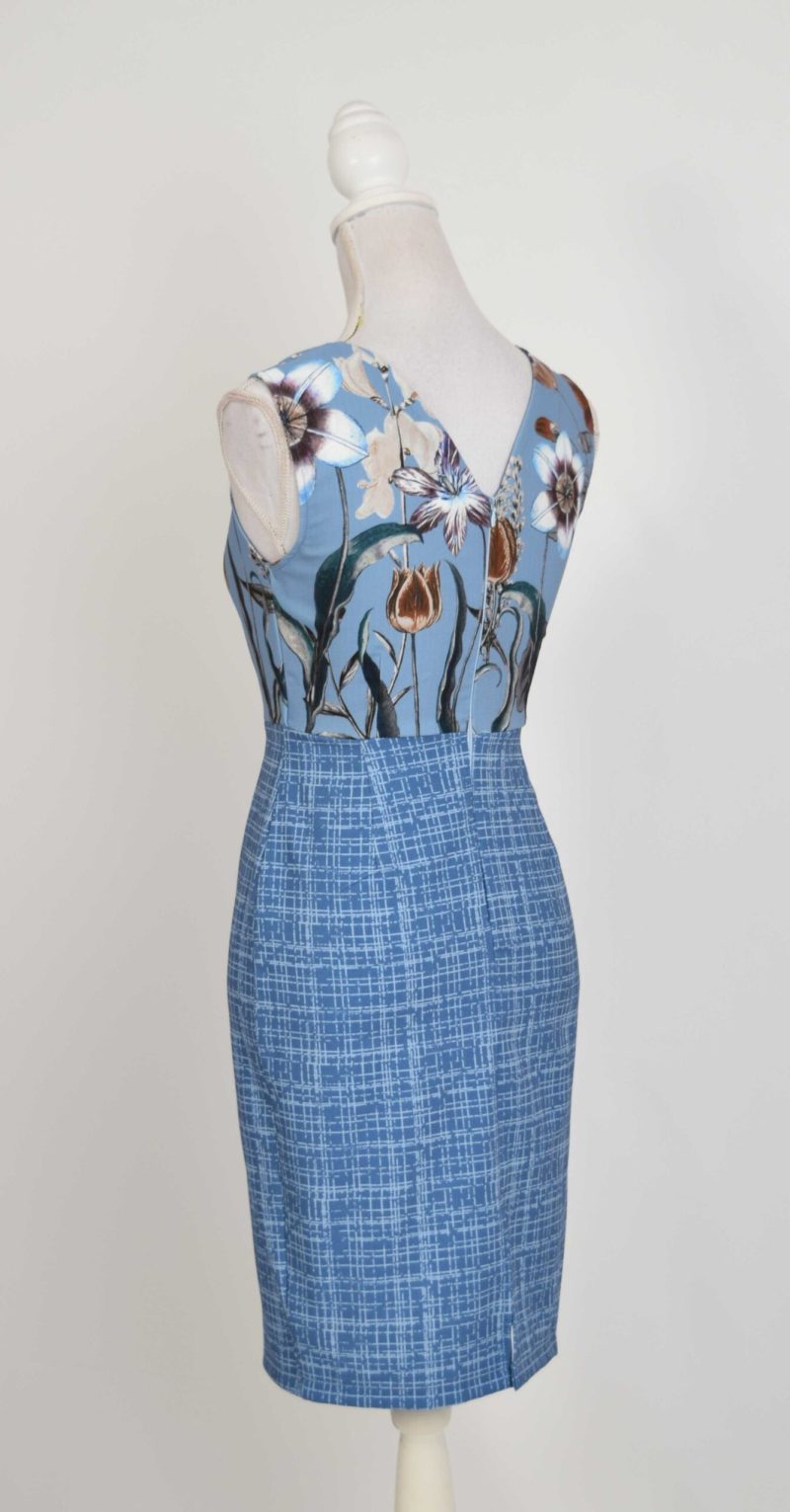 Rochie eleganta bleu Alisa