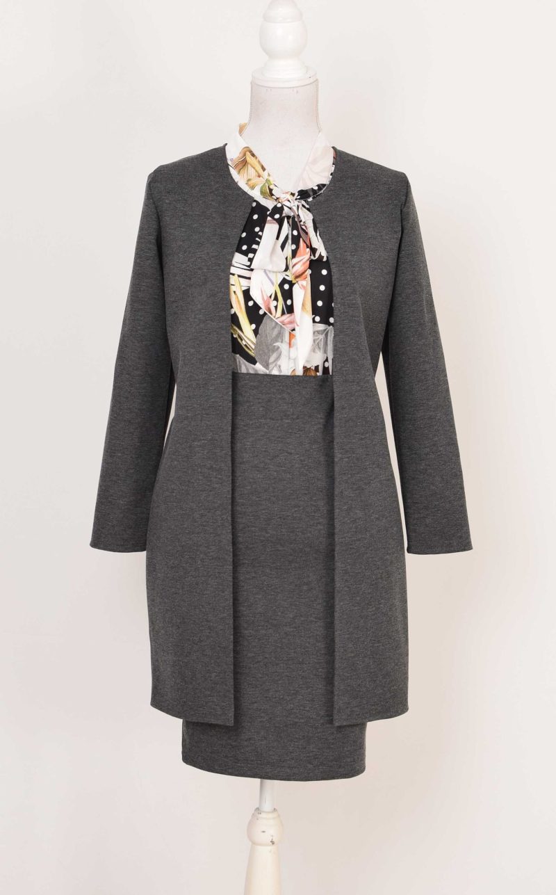 Cardigan gri
