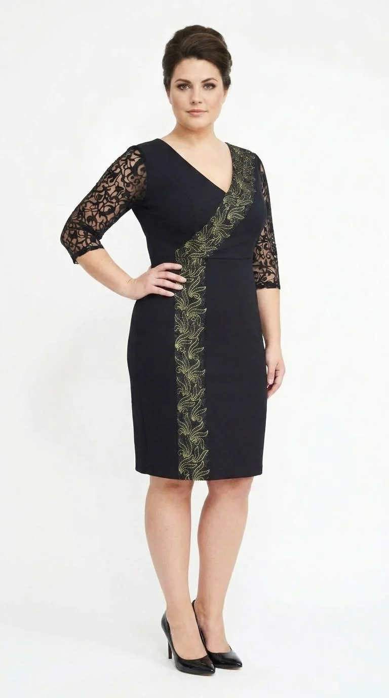 Rochie eleganta neagra Nicola