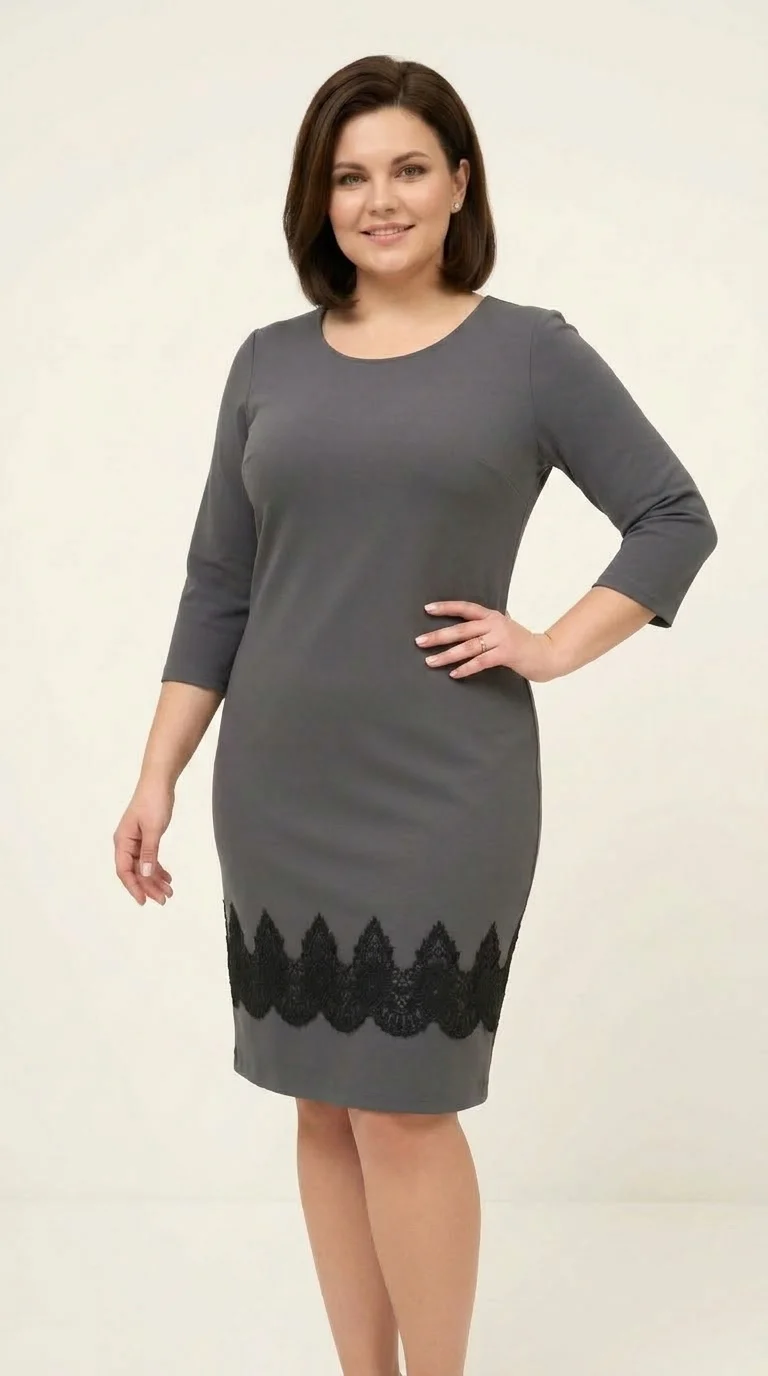 Rochie cu broderie eleganta Petra