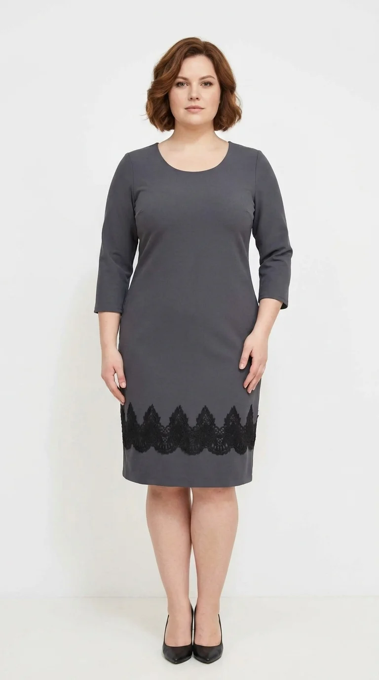 Rochie cu broderie eleganta Petra