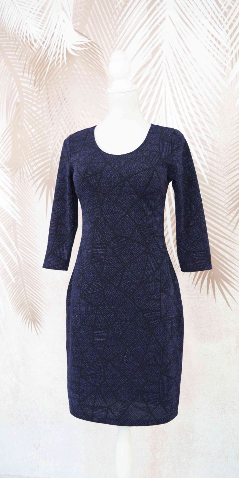 Rochie eleganta bleumarin Annabella