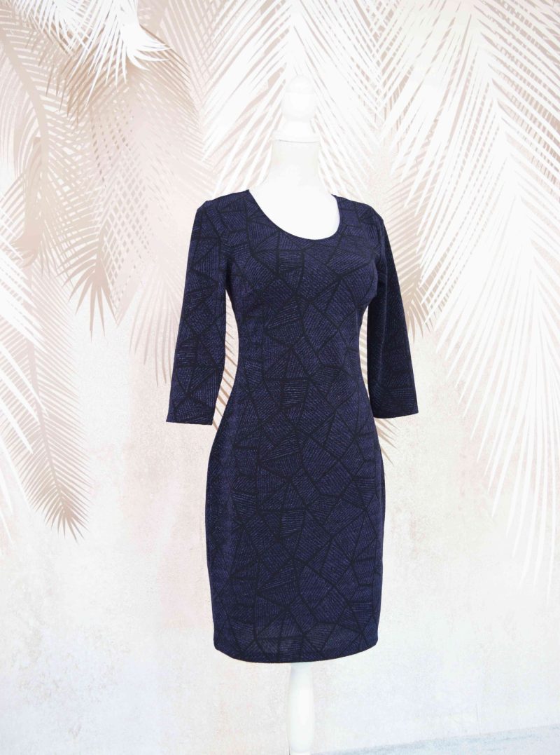 Rochie eleganta bleumarin Annabella