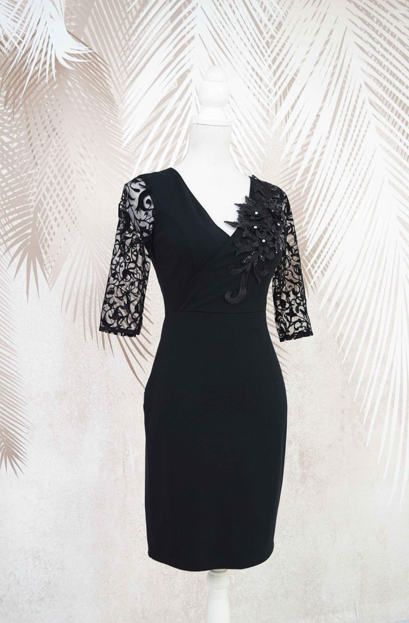 Rochie eleganta neagra Nicola2
