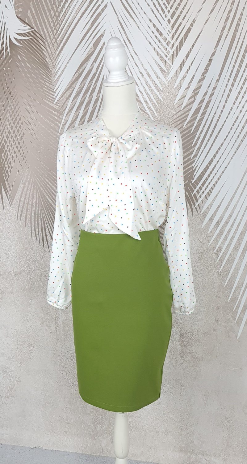 Fusta conica Olive Charm