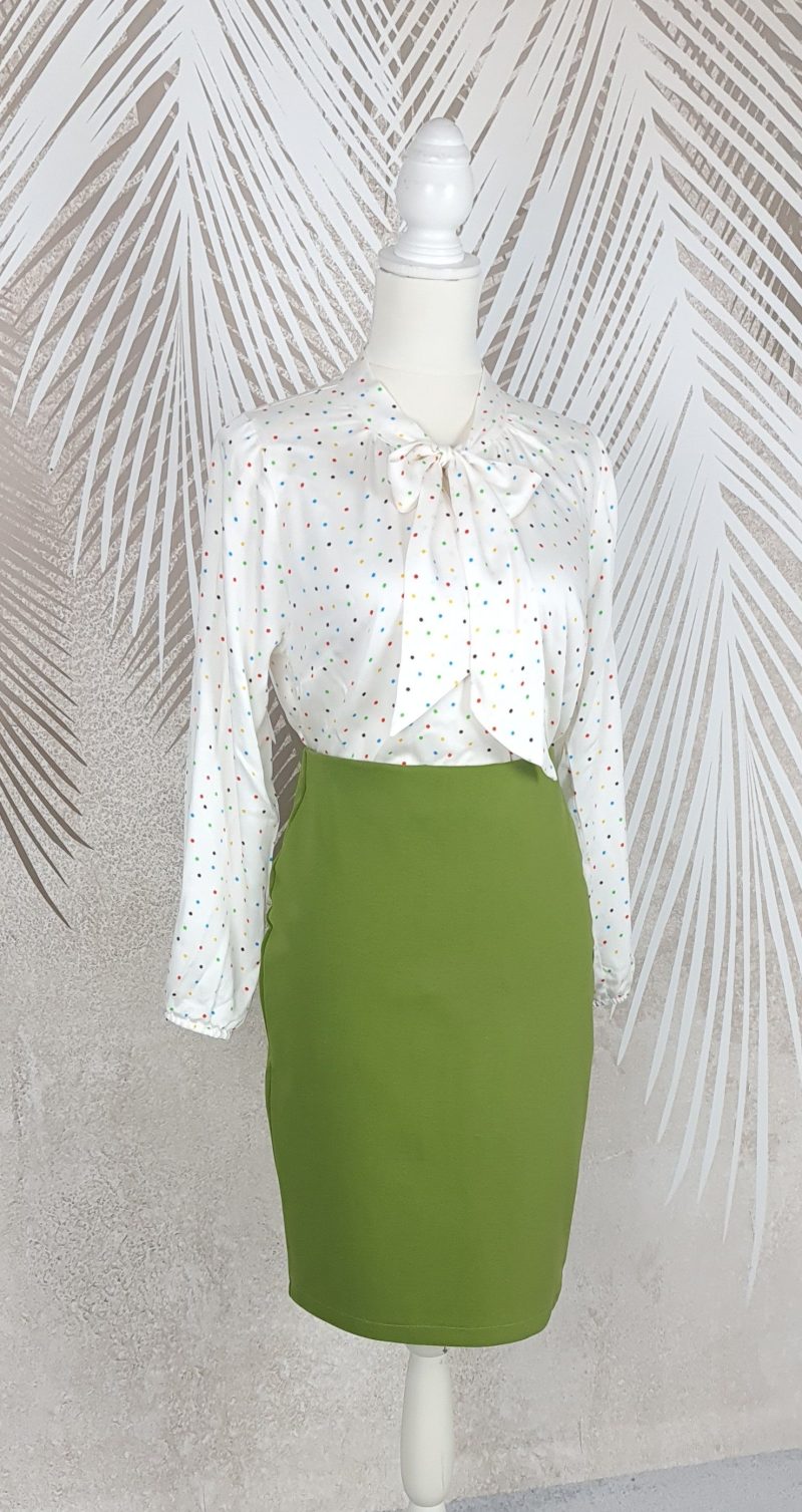 Fusta conica Olive Charm