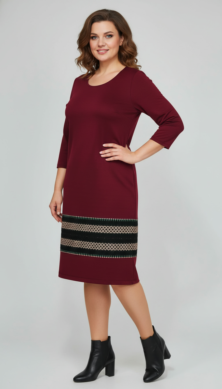 Rochie eleganta visinie cu broderie Ilinca