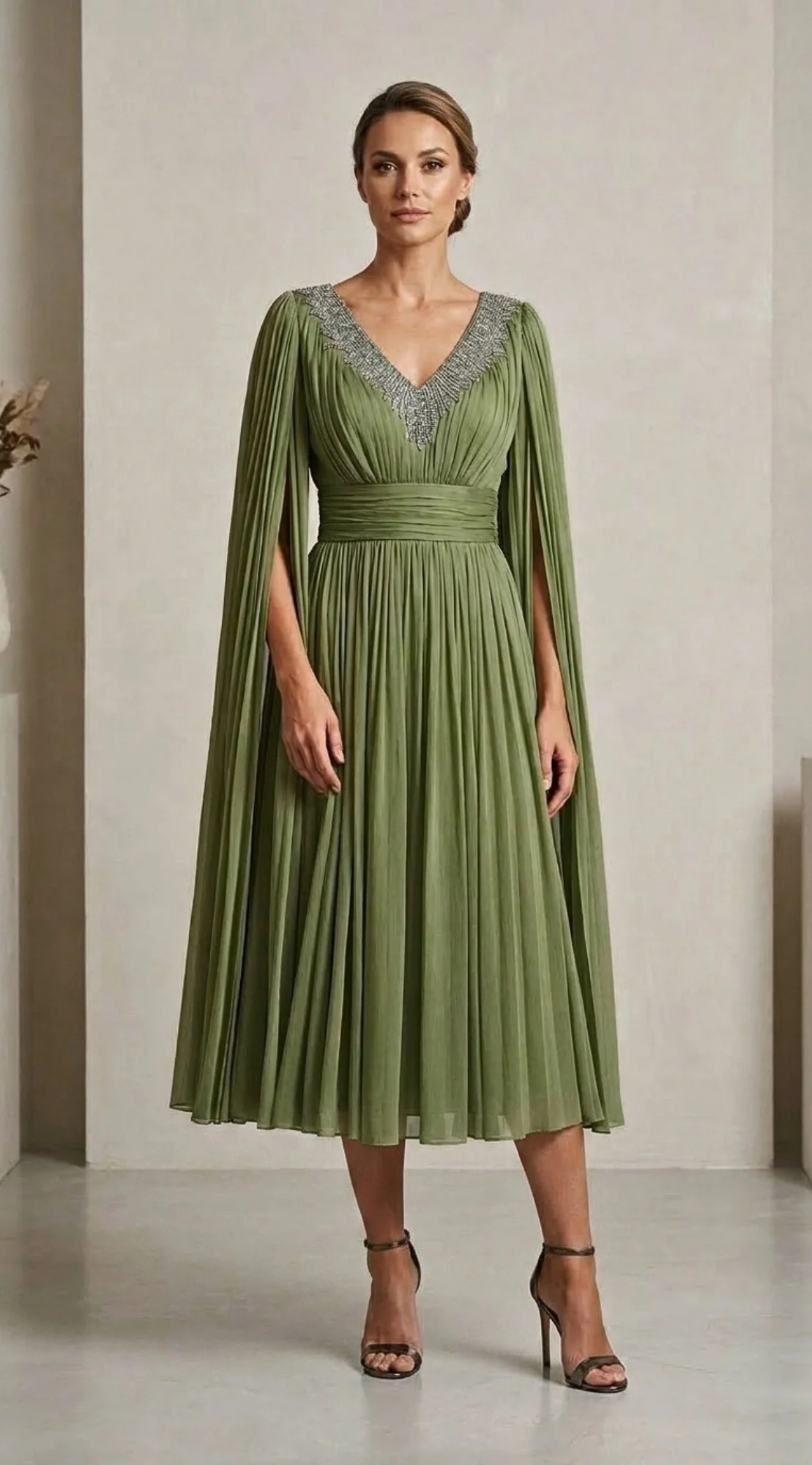 Rochie de ocazie Olimpia cu accesoriu